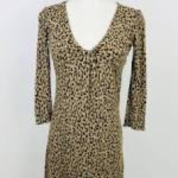 Ann Taylor Loft Animal Print Dress NWOT - Picture 1 of 8